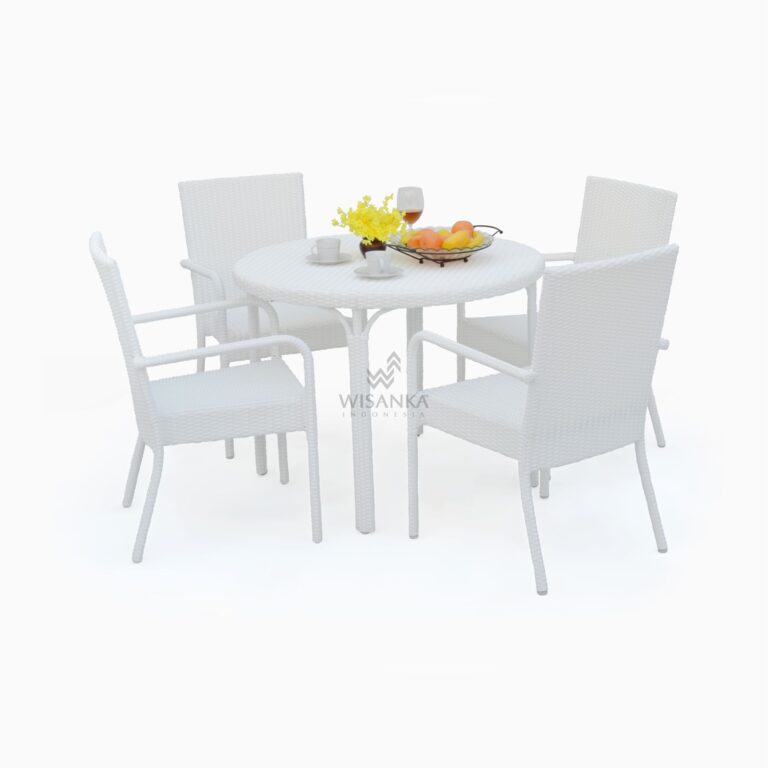 Nautica Dining Set - White Furniture