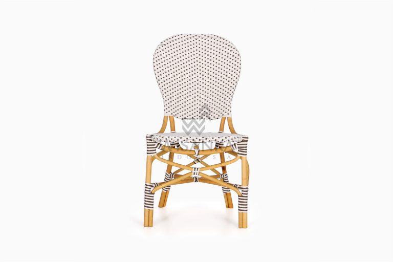 Ally Outdoor Wicker Bistro Chair front