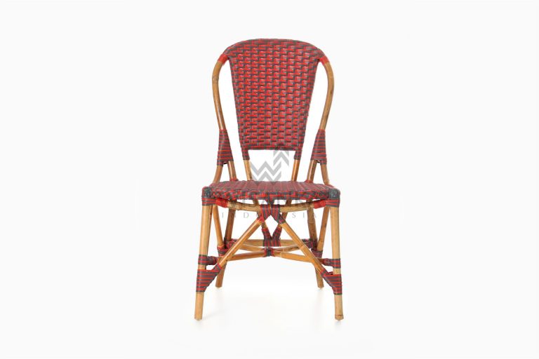 Clady Rattan Dining Bistro Chair front
