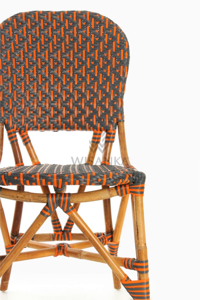 Liko Rattan Bistro Chair for Restaurant and Cafe Furniture Detail 1