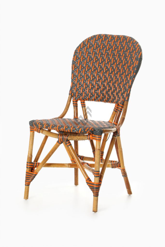 Liko Rattan Bistro Chair for Restaurant and Cafe Furniture perspective