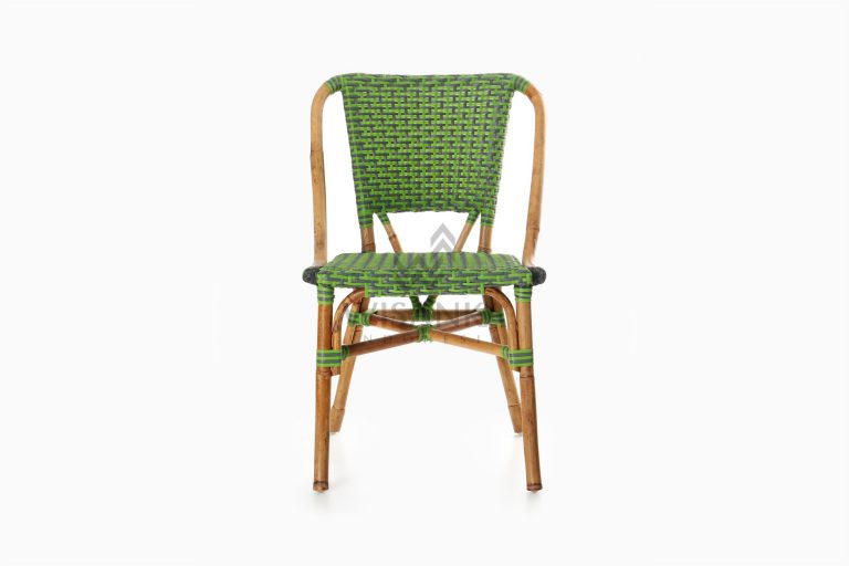Yori Outdoor Rattan Bistro Chair front