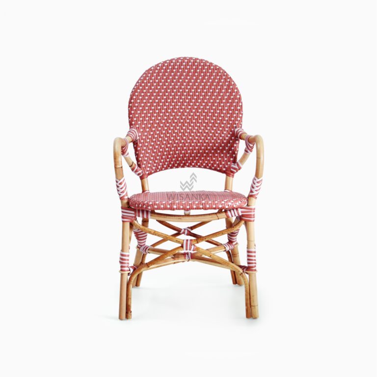 Clementine bistro chair - Rattan Garden Furniture front