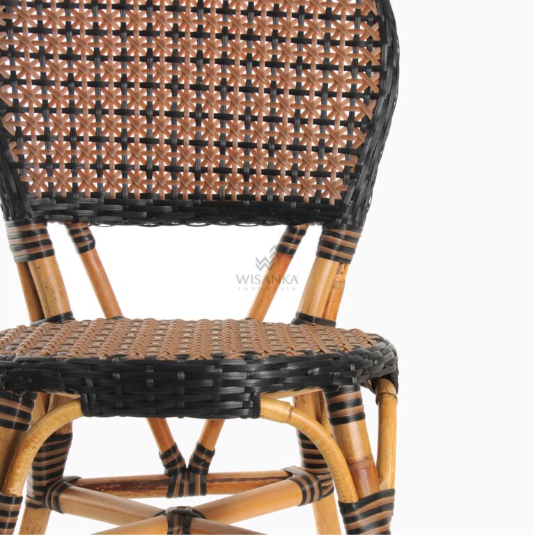 Oka Bistro Chair - Outdoor Rattan Patio Furniture detail 1