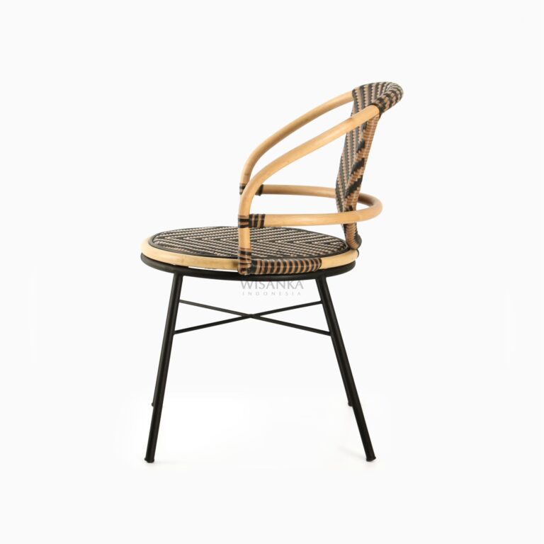 Talara Bistro Chair - Outdoor Rattan Patio Furniture side