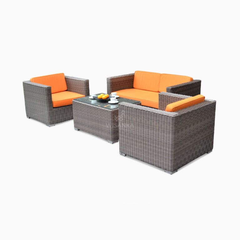 Rinjani Living Set Polyrood cube garden furniture set